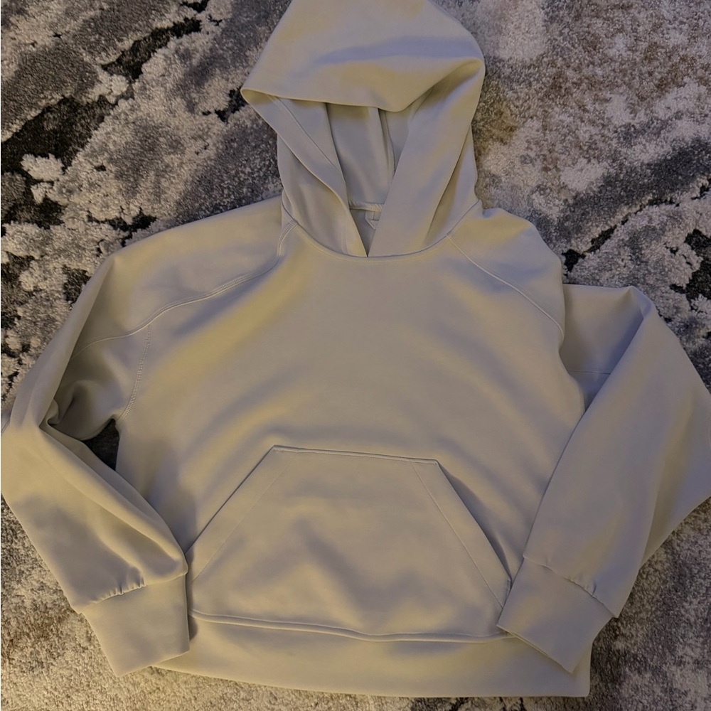 lululemon athletica Cream Hoodie Sweatshirt